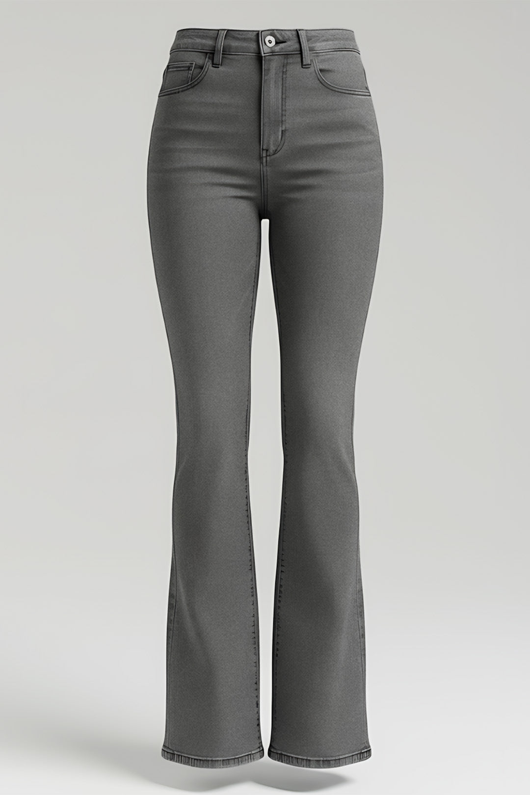 Grey Bootcut Jeans