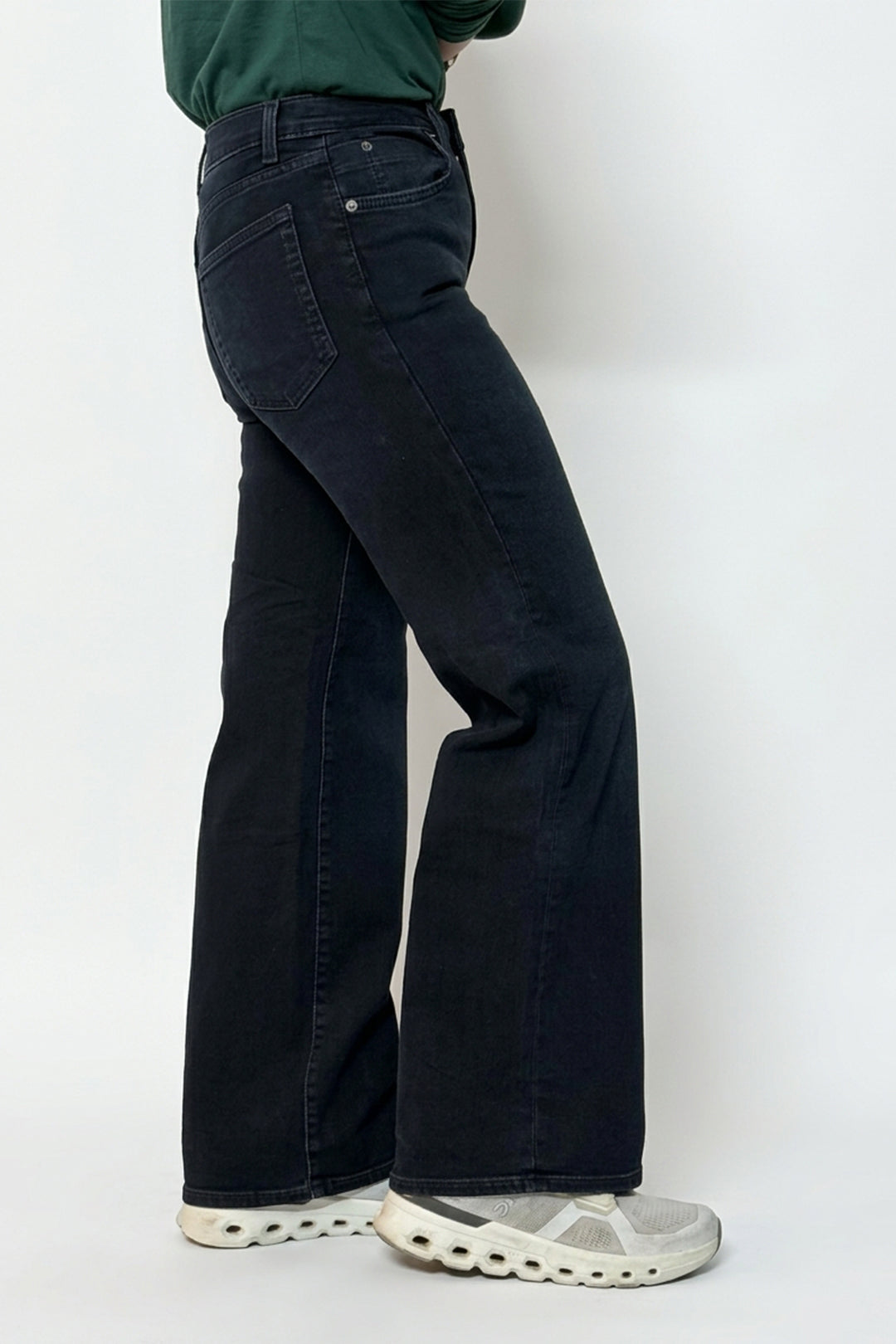 Dark Blue Flare Jeans
