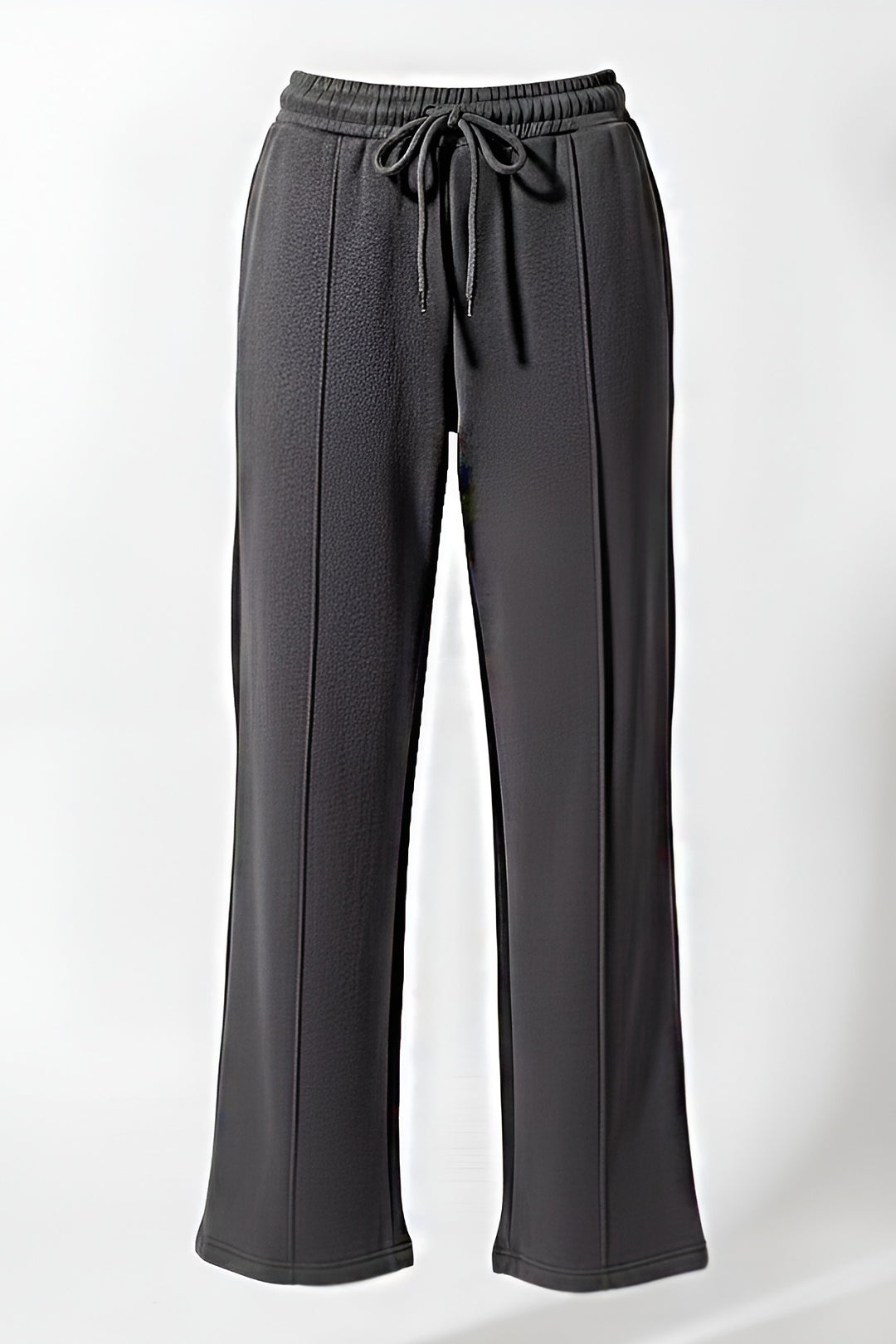 Charcoal Grey Flare Fleece Trouser