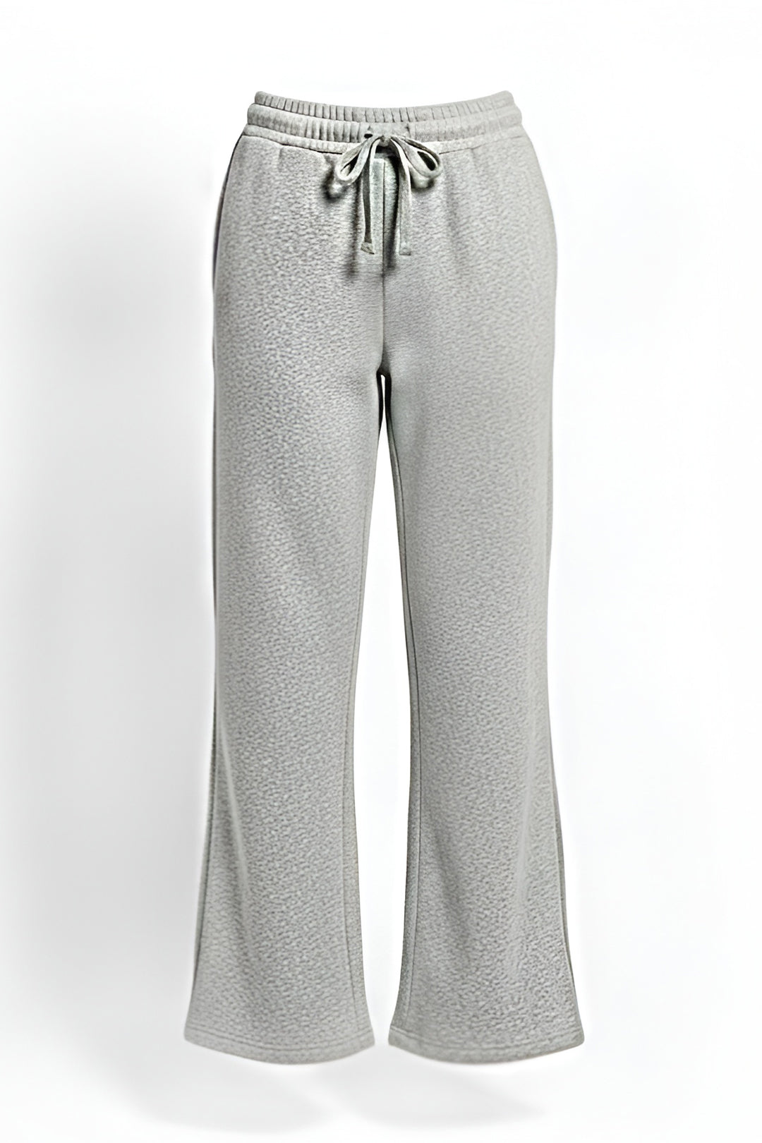 Light Grey Flare Fleece Trouser